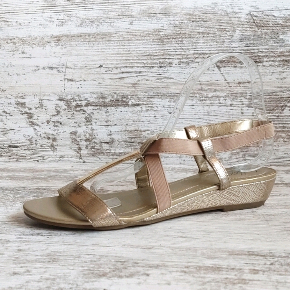DexFlex Comfort Gold Tan  Sandal
